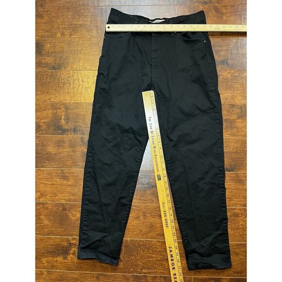 Levis 512 Slim Tapered Straight Leg jeans Black Sz 12Short - Picture 3 of 5